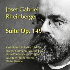 Suite for Violin, Cello, Organ and String Orchestra, Op. 149: III. Sarabande, Andante