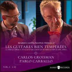 Les Guitares Bien Tempérées, Prelude & Fugue No. 10 en Si bémol mineur