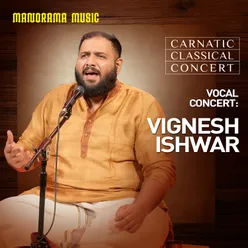 Vignesh Ishwar Carnatic Concert