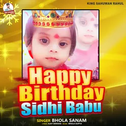 Happy Birthday Sidhi Babu