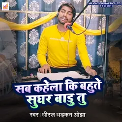 Sab Kahela Ki Bahute Sughar Badu Tu