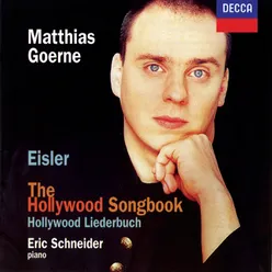 Eisler: The Hollywood Songbook (1943): Die Unwürde des Alterns (Anakreontische Fragmente)