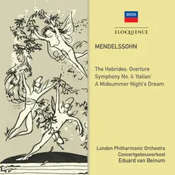 Mendelssohn: A Midsummer Night's Dream, Incidental Music, Op. 61, MWV M 13 - No. 1 Scherzo