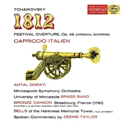 Tchaikovsky: Overture 1812; Capriccio italien The Mercury Masters: The Mono Recordings