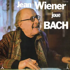Jean Wiener joue Bach