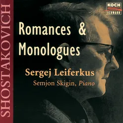 Shostakovich: 5 Romances, Op. 98 - No. 1, Day Of Coming Together