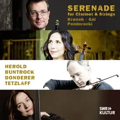 Krenek: Serenade for Clarinet Quartet in B Major, Op. 4 - II. Adagio ma non troppo