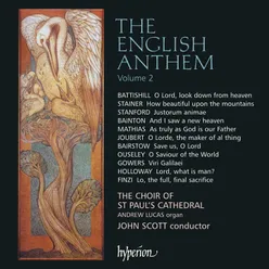 The English Anthem 2: Stanford, Bainton, Joubert, Mathias, Finzi