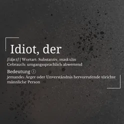 Idiot