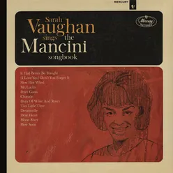 Sarah Vaughan Sings The Mancini Songbook Reissue