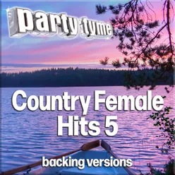 Country Female Hits 5 - Party Tyme Backing Versions