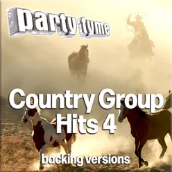 Country Group Hits 4 - Party Tyme Backing Versions