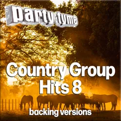 Country Group Hits 8 - Party Tyme Backing Versions