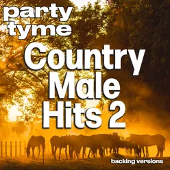 Country Male Hits 2 - Party Tyme Backing Versions