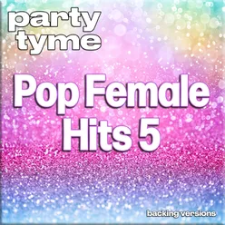 In My Arms (made popular by Kylie Minogue) [backing version]