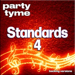 Standards 4 - Party Tyme Backing Versions