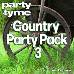 Country Party Pack 3 - Party Tyme Vocal Versions