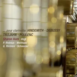 Poulenc: Sonata for 2 Clarinets, FP 7: II. Andante Live