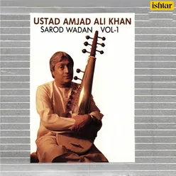 Ustad Amjad Ali Khan Sarod Wadan Vol 1