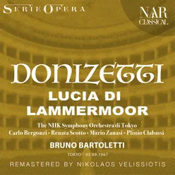 Lucia di Lammermoor, IGD 45, Act I: "Il tuo dubbio è ormai certezza" (Coro, Normanno, Enrico, Raimondo)