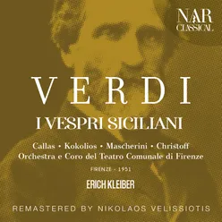 I vespri siciliani, IGV 34, Act IV: "Addio, mia patria" (Procida, Monforte, Arrigo, Elena)