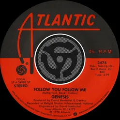 Follow You Follow Me (Single Version) / Inside & Out