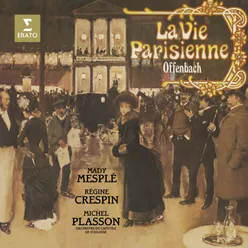La vie parisienne, Act 1: Chœur. "À Paris, nous arrivons en masse" - "Je suis Brésilien, j'ai de l'or" (Gardefeu, Le Baron, La Baronne, Le Brésilien, Chœur)