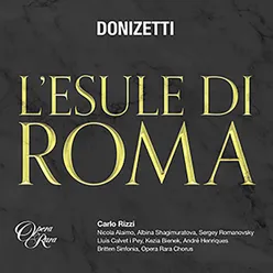 L'esule di Roma, Act 1, N. 4 Terzetto: 'Piangi? Ti rasserena...' (Settimio, Argelia, Murena)