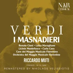 I masnadieri, IGV 15, Act IV: "Qui son essi!" (Carlo, Massimiliano, Coro, Amalia)