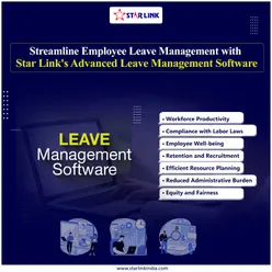 Streamline Employee Leave Management with Star Link's Advanced Leave Management Software