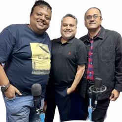 VG Jairam (Hyperlink) & Jay Shah (Mahindra) With Hrishi K - Mahindra Blues Festival 2023