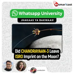 Did Chandrayaan-3 leave ISRO imprint on the Moon?