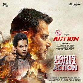 Lights Camera Action Mp3 Song Download By Hiphop Tamizha Action Wynk