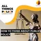 How to think about public policy